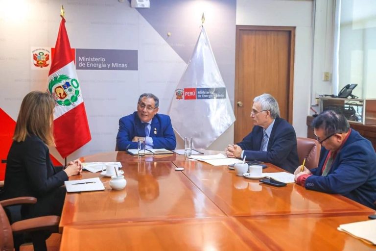 Ministro Oscar Vera Gargurevich se reunió con la directora de Asuntos Externos para América Latina de la empresa Río Tinto